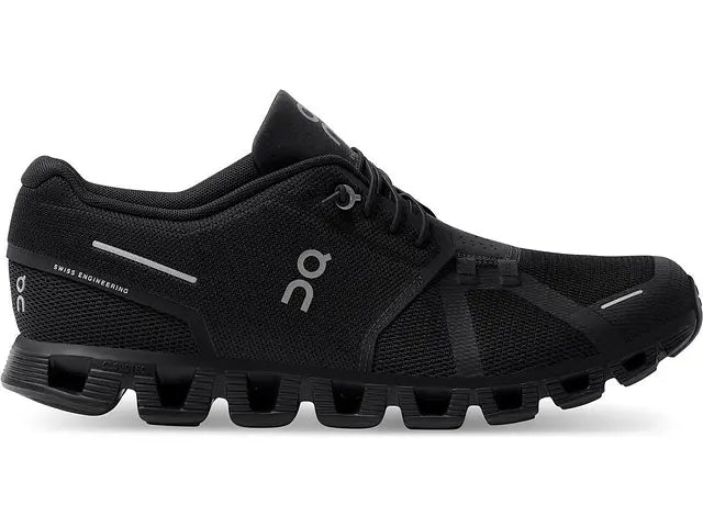 Men's On Cloud 5 Waterpoof, All Black, 9.5 D Medium