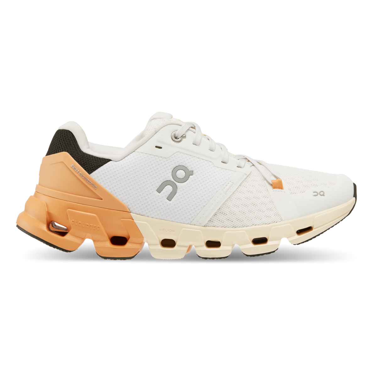 Women's On Cloudflyer 4, Bronze/White, 8.5 B Medium