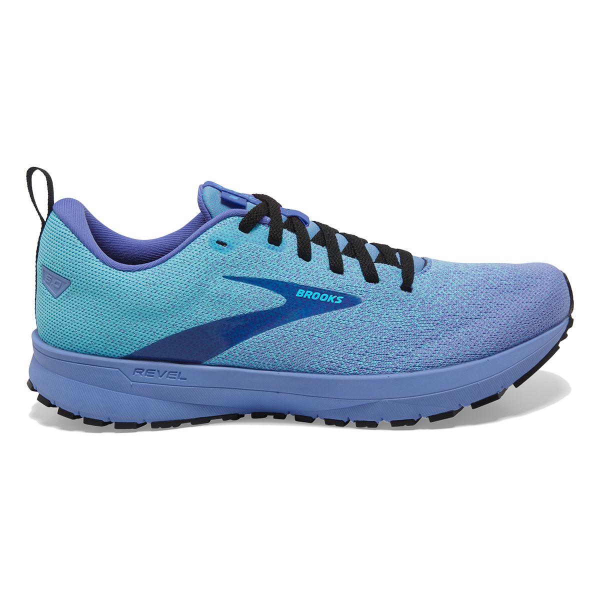Women's Brooks Revel 5, Baja/Bluefish/Diva, 7 B Medium