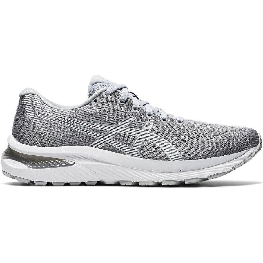 Women's Asics GEL-Cumulus 22, Piedmont Grey/White, 10 B Medium