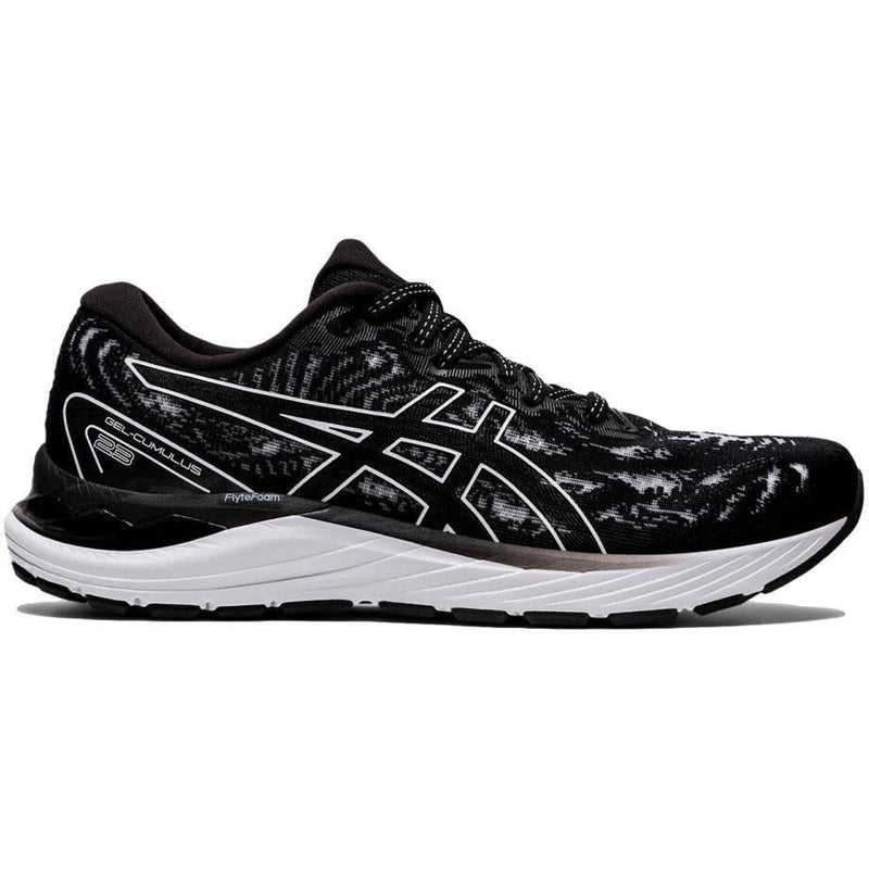 Women's Asics Gel-Cumulus 23, Black/White, 9 D Wide