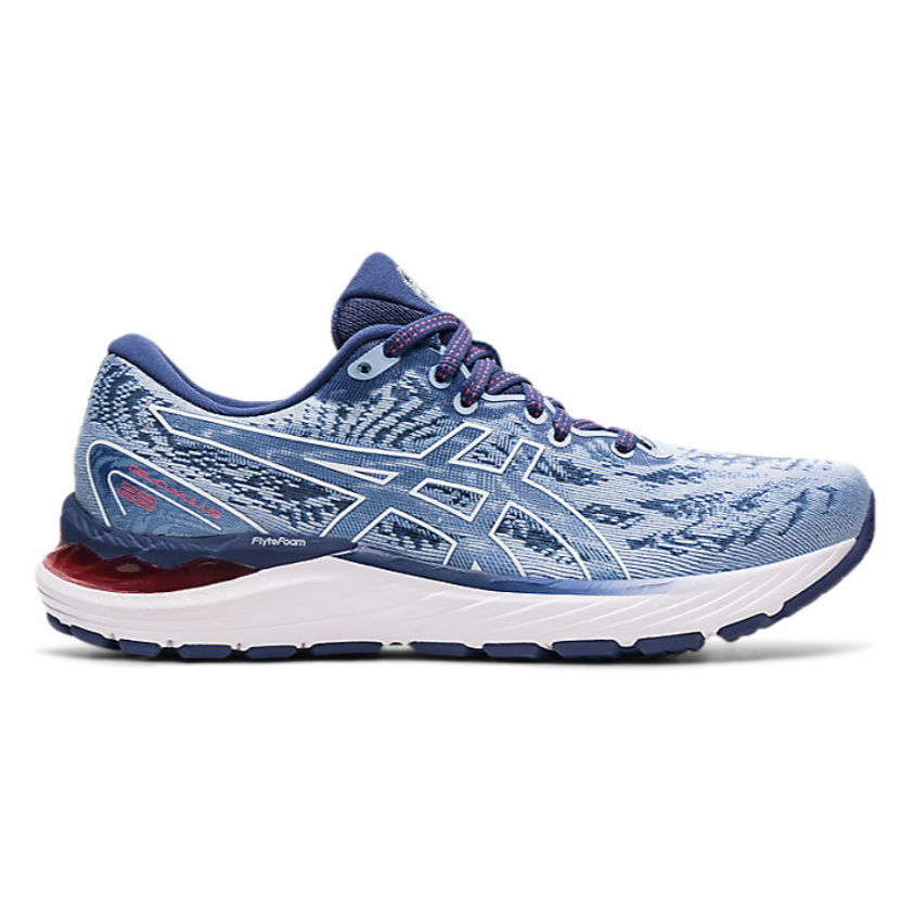Women's Asics Gel-Cumulus 23, Mist/White, 8.5 B Medium