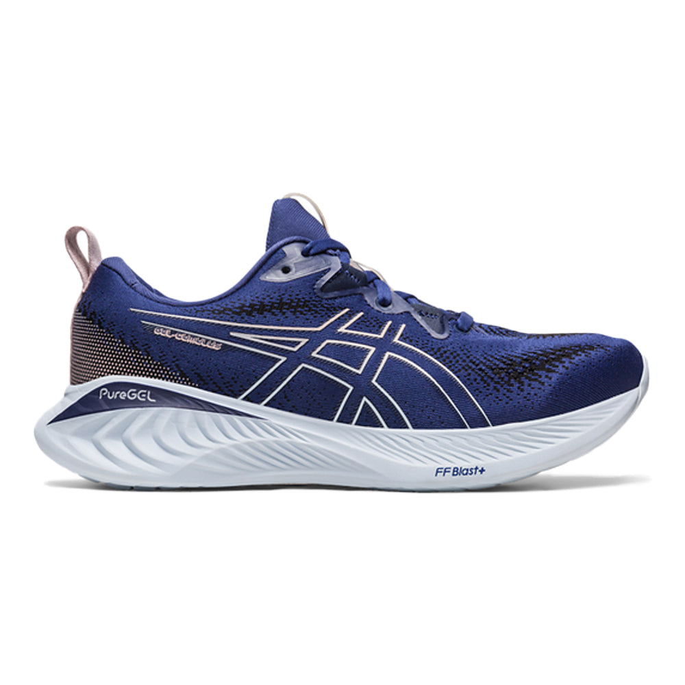 Women's Asics Gel-Cumulus 25, Indigo Blue/Sky, 6 B Medium