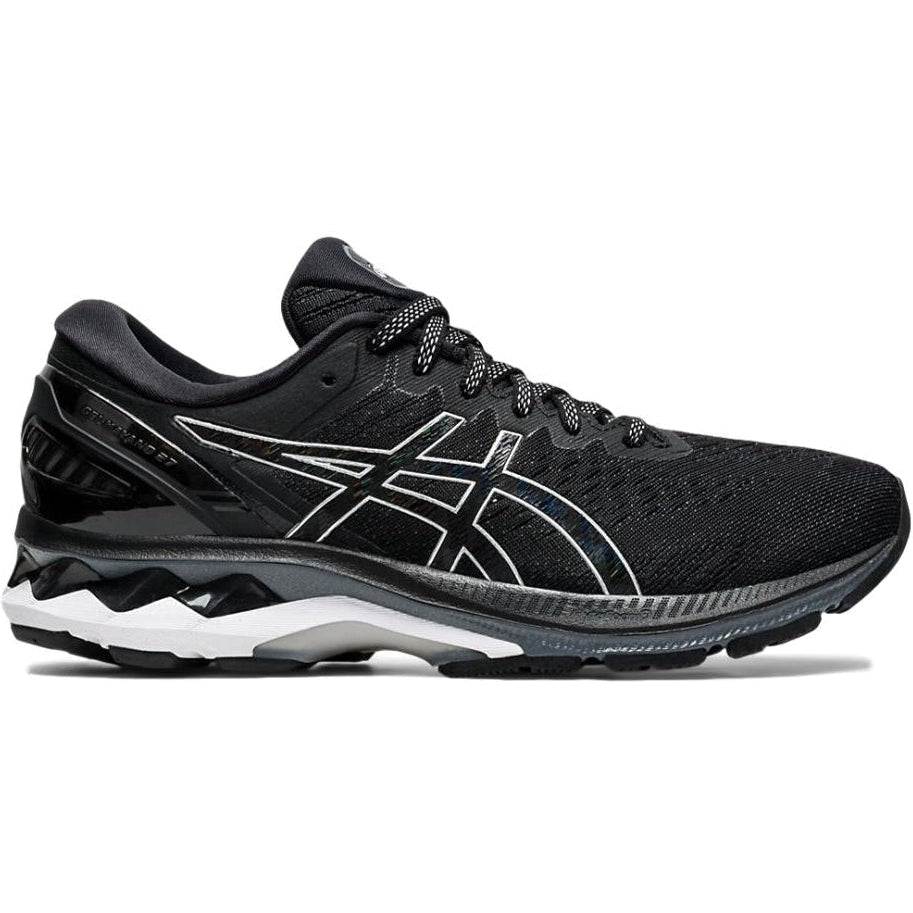 Women's Asics GEL-Kayano 27, Black/Pure Silver, 8.5 D Wide