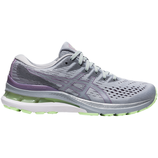 Women's Asics GEL-Kayano 28, Piedmont Grey/Soft Lavender, 11.5 B Medium