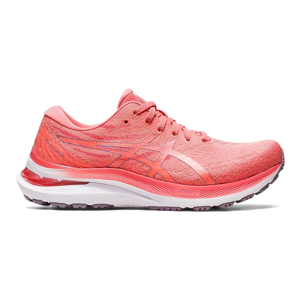 Women's medio asics Gel-Kayano 29, Papaya/Violet Quartz, 6 B Medium