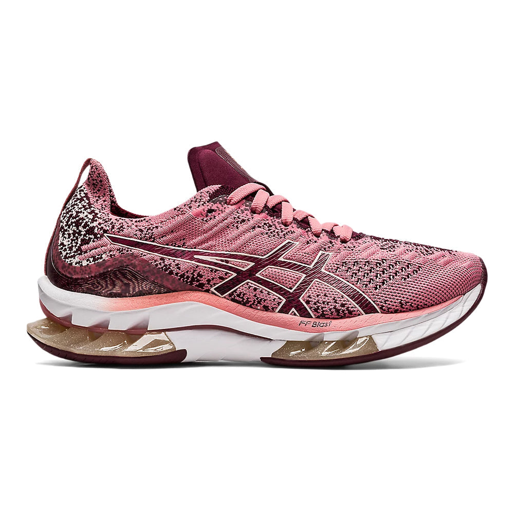 Women's Asics GEL-Kinsei Blast, Smokey Rose/Deep Mars, 7 B Medium