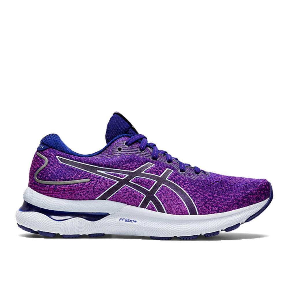 Women's Asics Gel-Nimbus 24, Orchid/Soft Sky, 11 B Medium