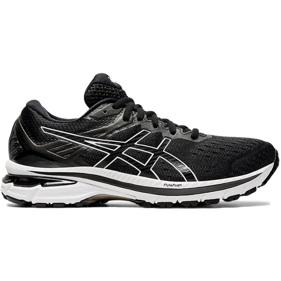 Women's Asics GT-2000 9, Black/White, 8.5 B Medium
