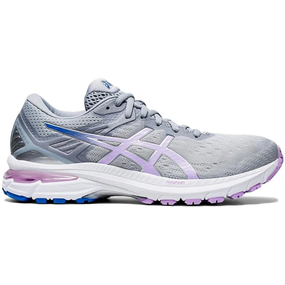 Women's Asics GT-2000 9, Piedmont Grey/Lilac Tech, 11 B Medium