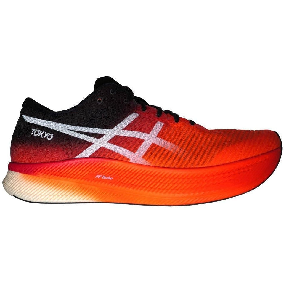 Women's Asics MetaSpeed Sky, Sunrise Red/White, 8.5 B Medium