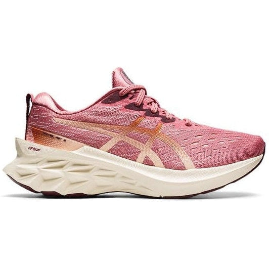 Women's Asics Novablast 2, Rose/Pure Bronze, 8 B Medium
