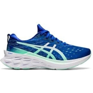 Women's Asics Novablast 2, Lapis Lazuli Blue/White, 10 B Medium