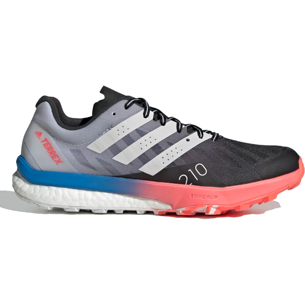 Women's Adidas Terrex Speed Ultra, Core Black/Crystal White/Turbo, 9.5 B Medium
