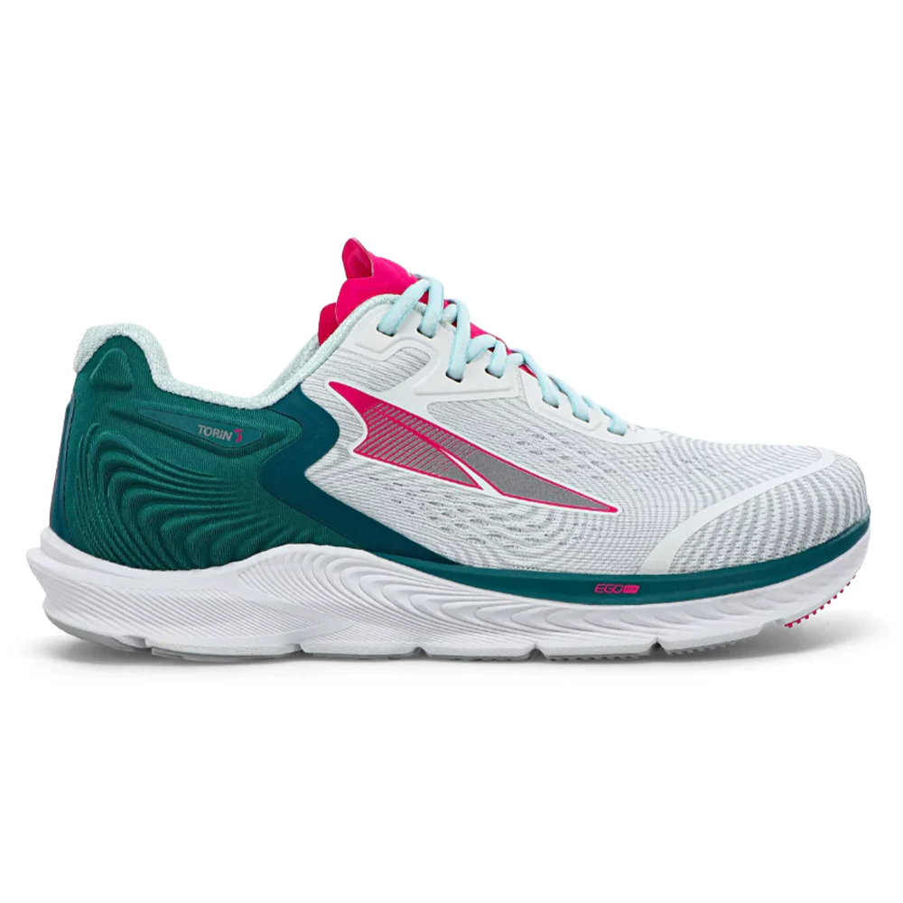 Women's Altra Torin 5, Deep Teal/Pink, 8.5 B Medium