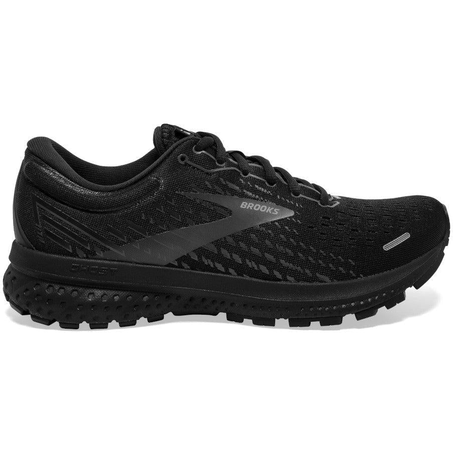 Women's Brooks Ghost 13, Black/Black, 6.5 2A Narrow