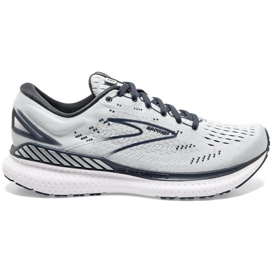 Women's Brooks Glycerin GTS 19, Grey/Ombre/White, 6 B Medium