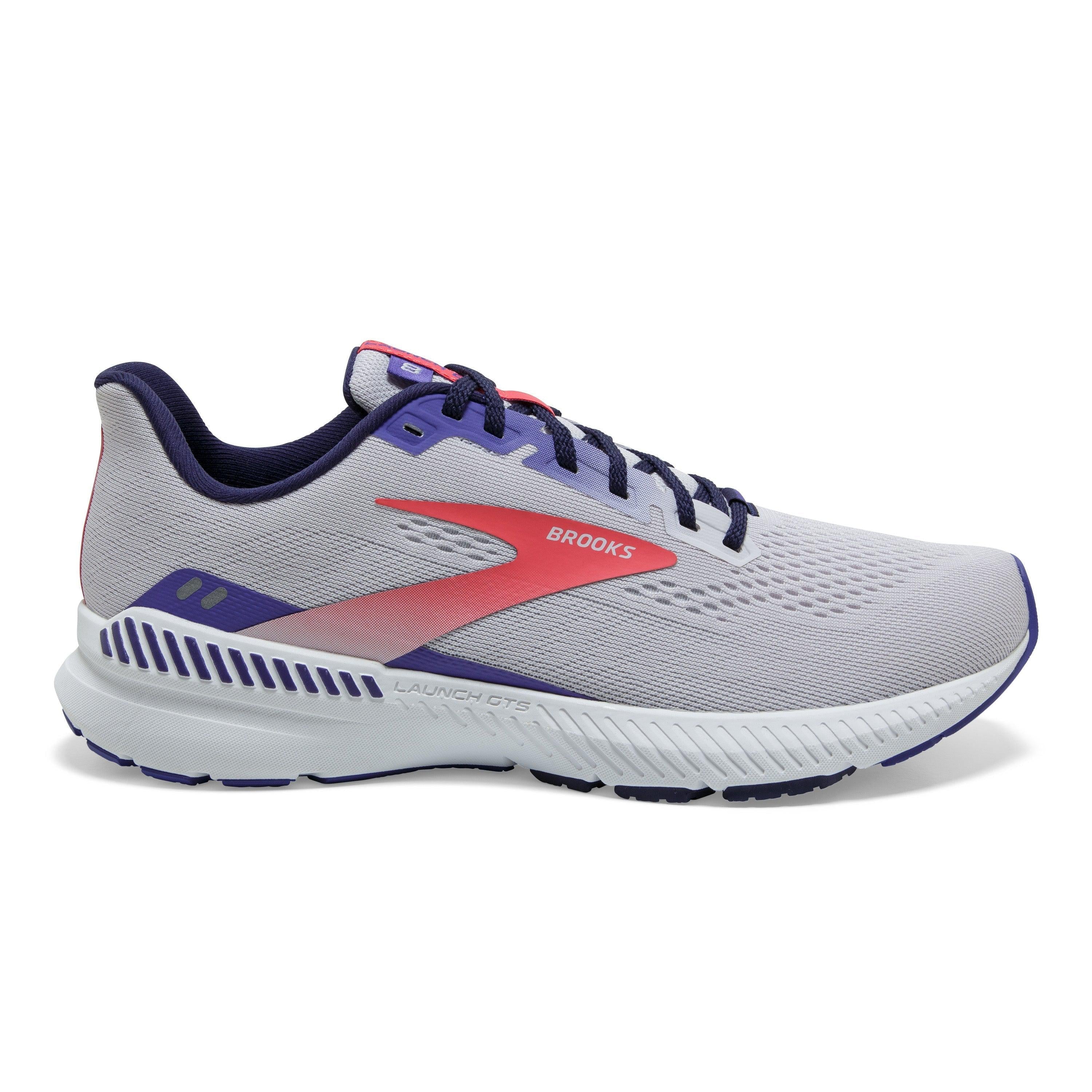 Women's Brooks Launch GTS 8, Lavender/Astral/Coral, 6 B Medium
