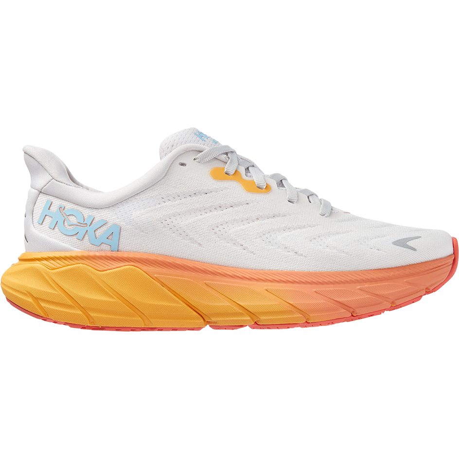 Women's Hoka Arahi 6, Nimbus Cloud/Blanc de Blanc, 10.5 B Medium