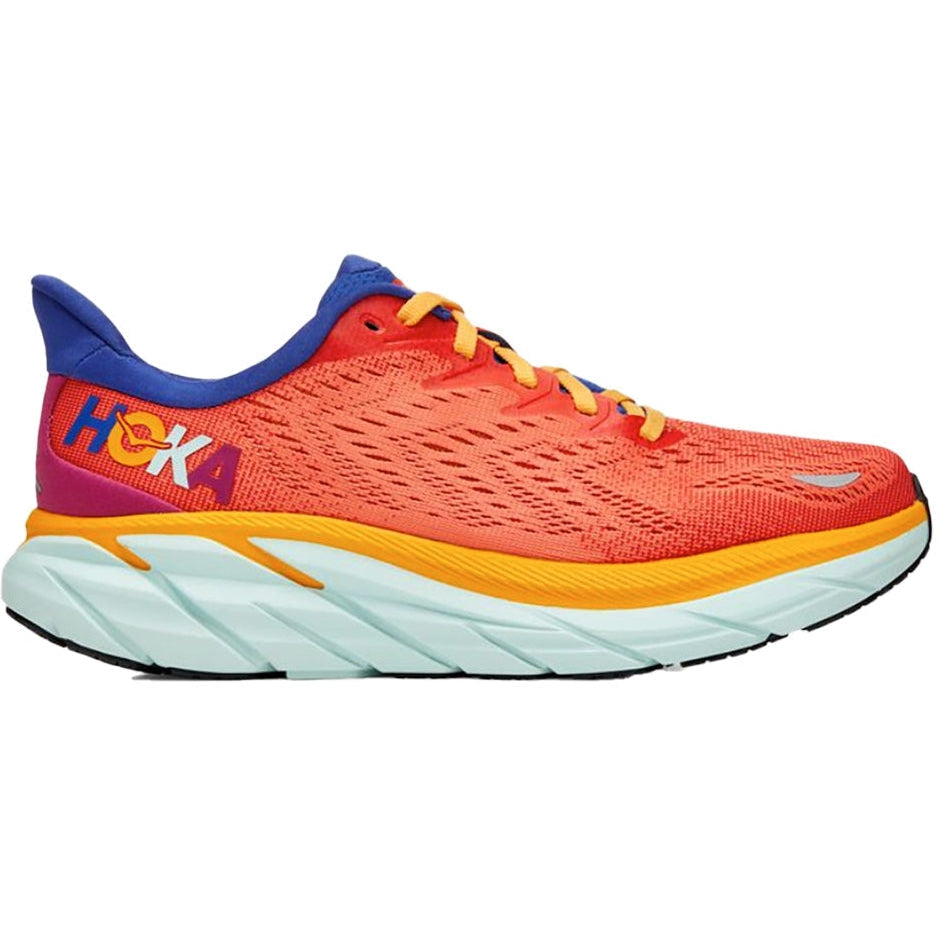 hoka clifton 8 fiesta women's