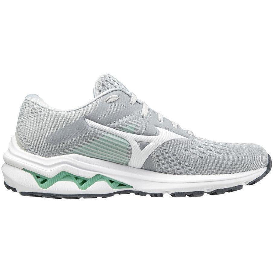 Women's Mizuno Wave Inspire 17, Harbor Mist/White, 9.5 B Medium