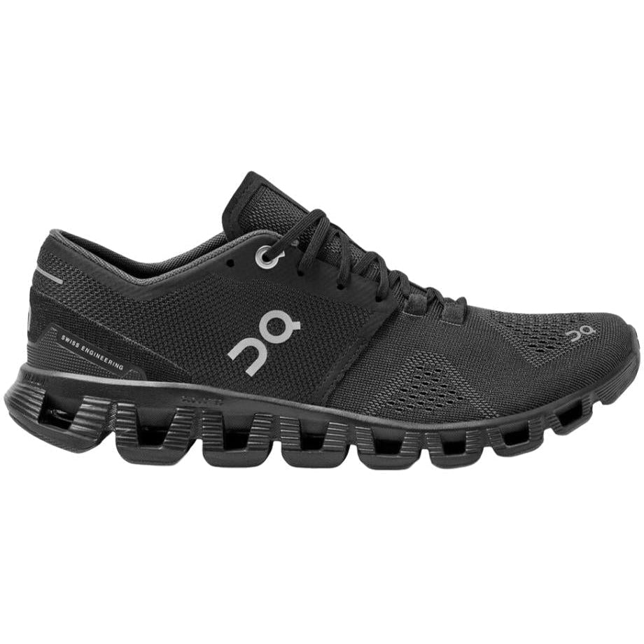 Women's On Cloud X, Black, 7.5 B Medium