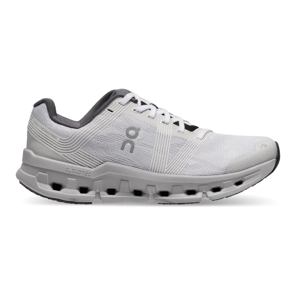 Women's On Cloudgo, White/Glacier, 7 B Medium