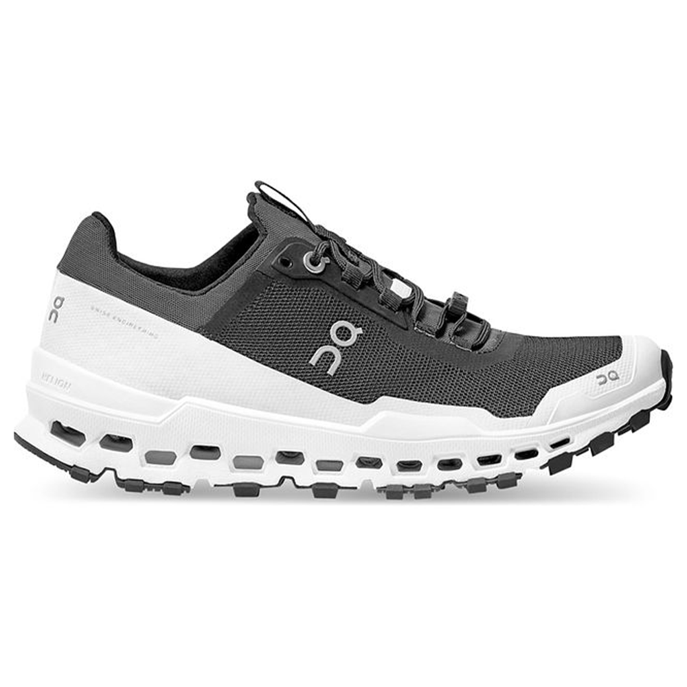 Women's On Cloudultra, Black/White, 8 B Medium