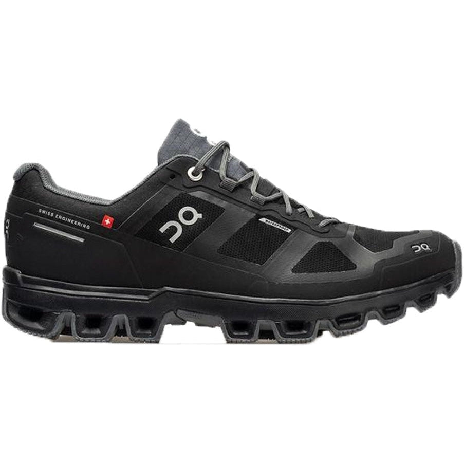 Women's On Cloudventure Waterproof, Black/Graphite, 9.5 B Medium