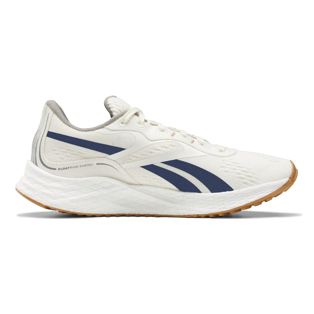 Women's Reebok Floatride Energy Grow, Classic White/Brave Blue/Boulder Grey, 6.5 B Medium