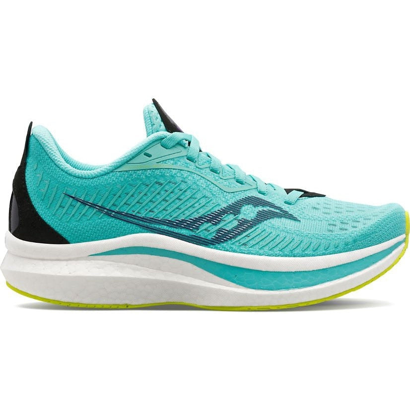 Women's Saucony Endorphin Speed 2, Cool Mint/Acid, 6.5 B Medium