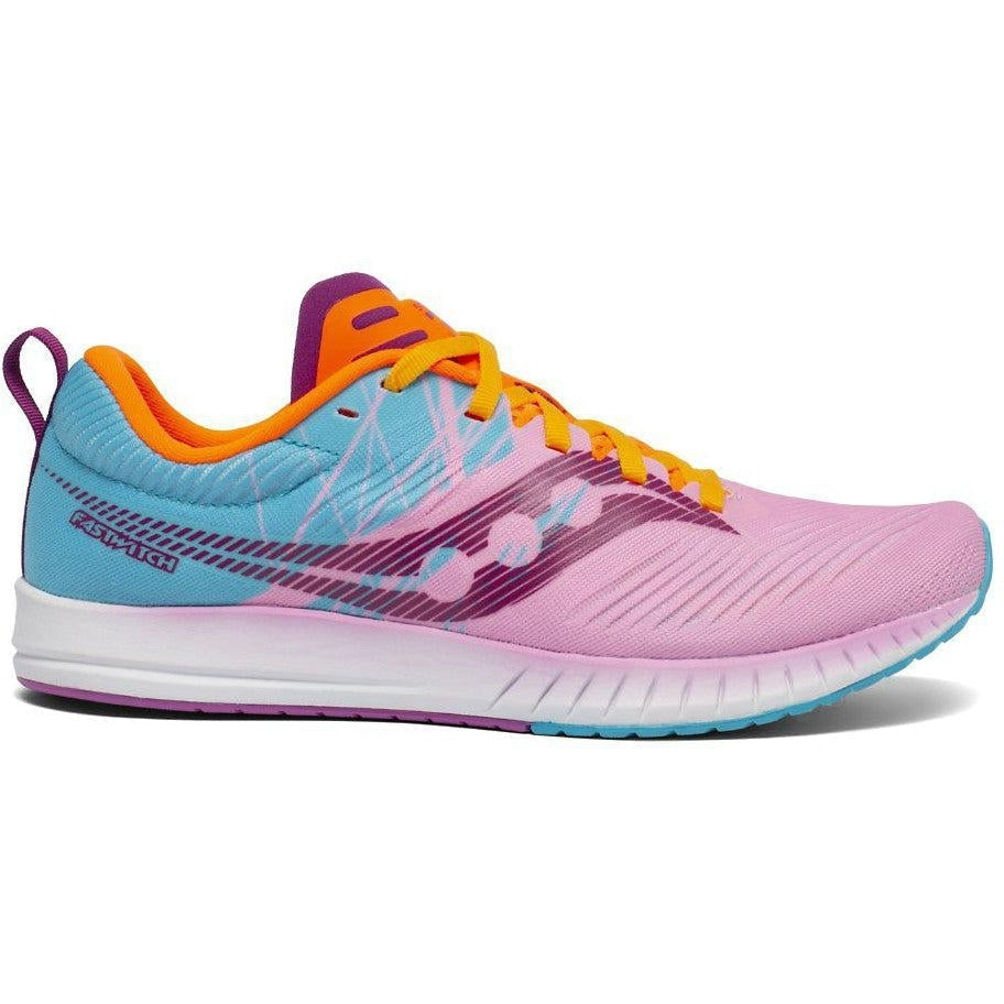 Women's Saucony Fastwitch 9, Future/Pink, 9.5 B Medium