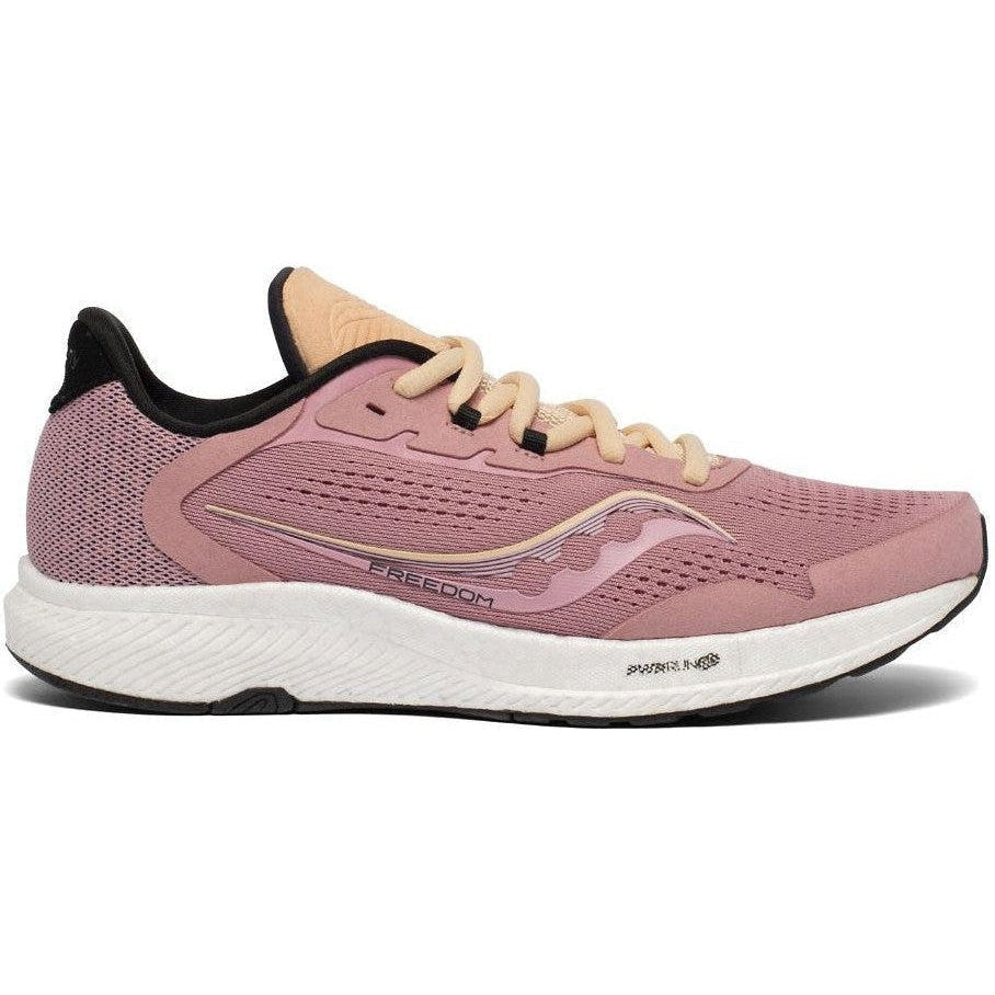 Women's Saucony Freedom 4, Rosewater/Sunset, 7 B Medium