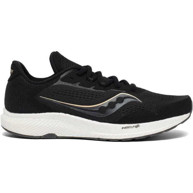 Women's Saucony Freedom 4, Black/Sunset, 11 B Medium