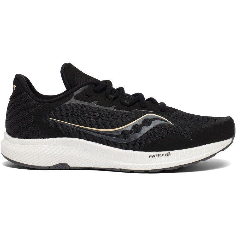 Women's Saucony Freedom 4, Black/Sunset, 8.5 B Medium