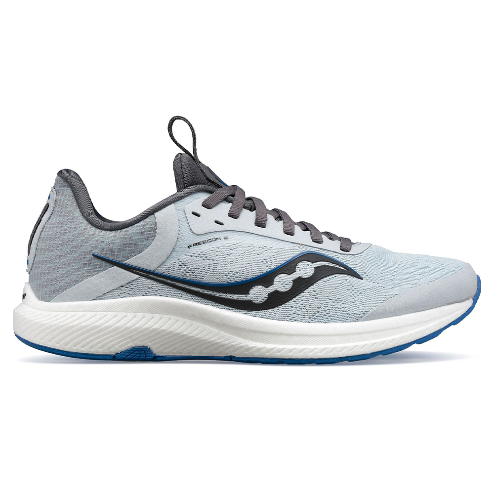 Women's Saucony Freedom 5, Granite/Shadow, 6 B Medium