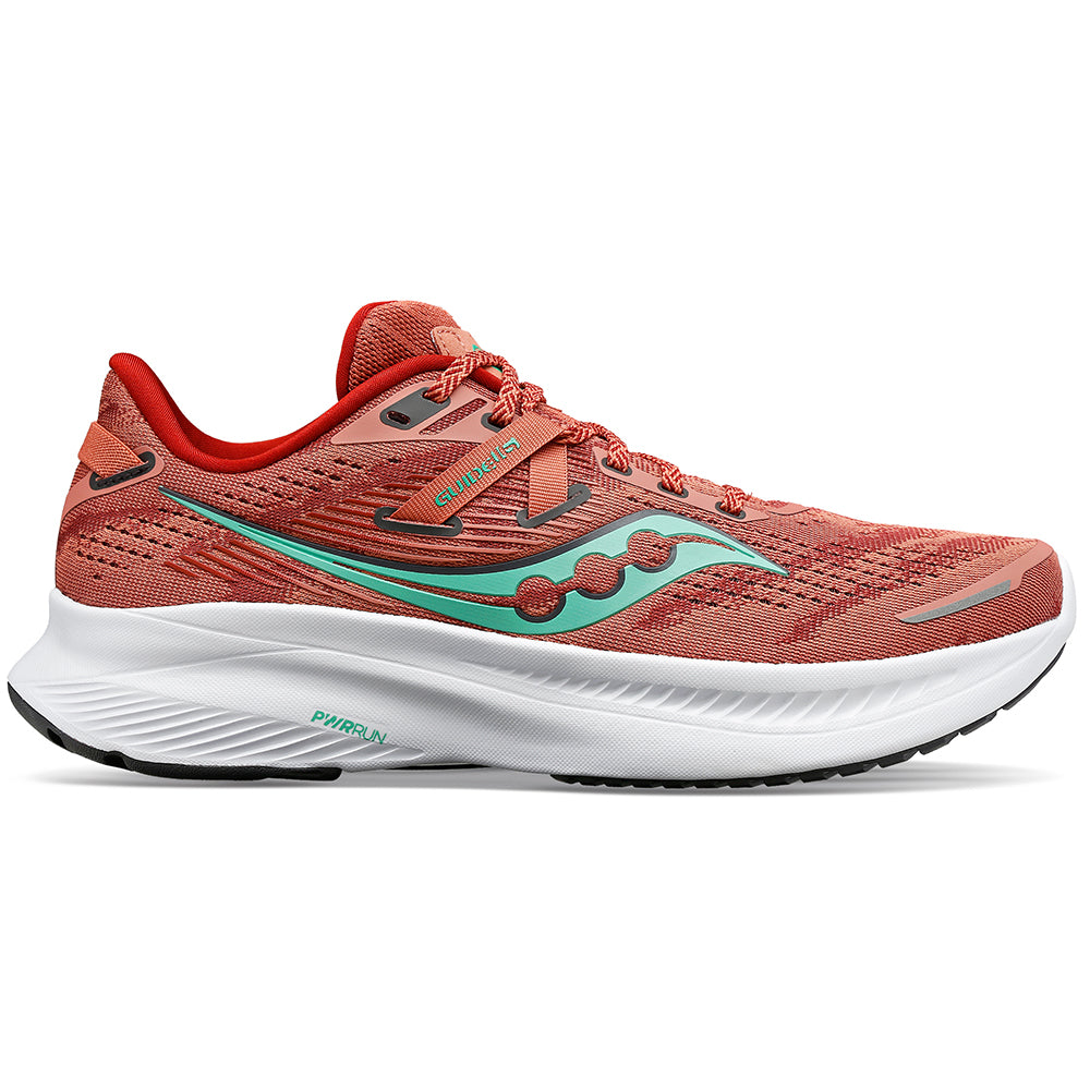 Women's Saucony Guide 16, Soot/Sprig, 7.5 B Medium