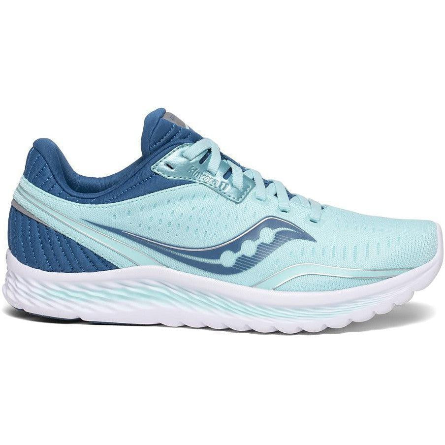 Women's Saucony Kinvara 11, Aqua/Blue, 11 B Medium