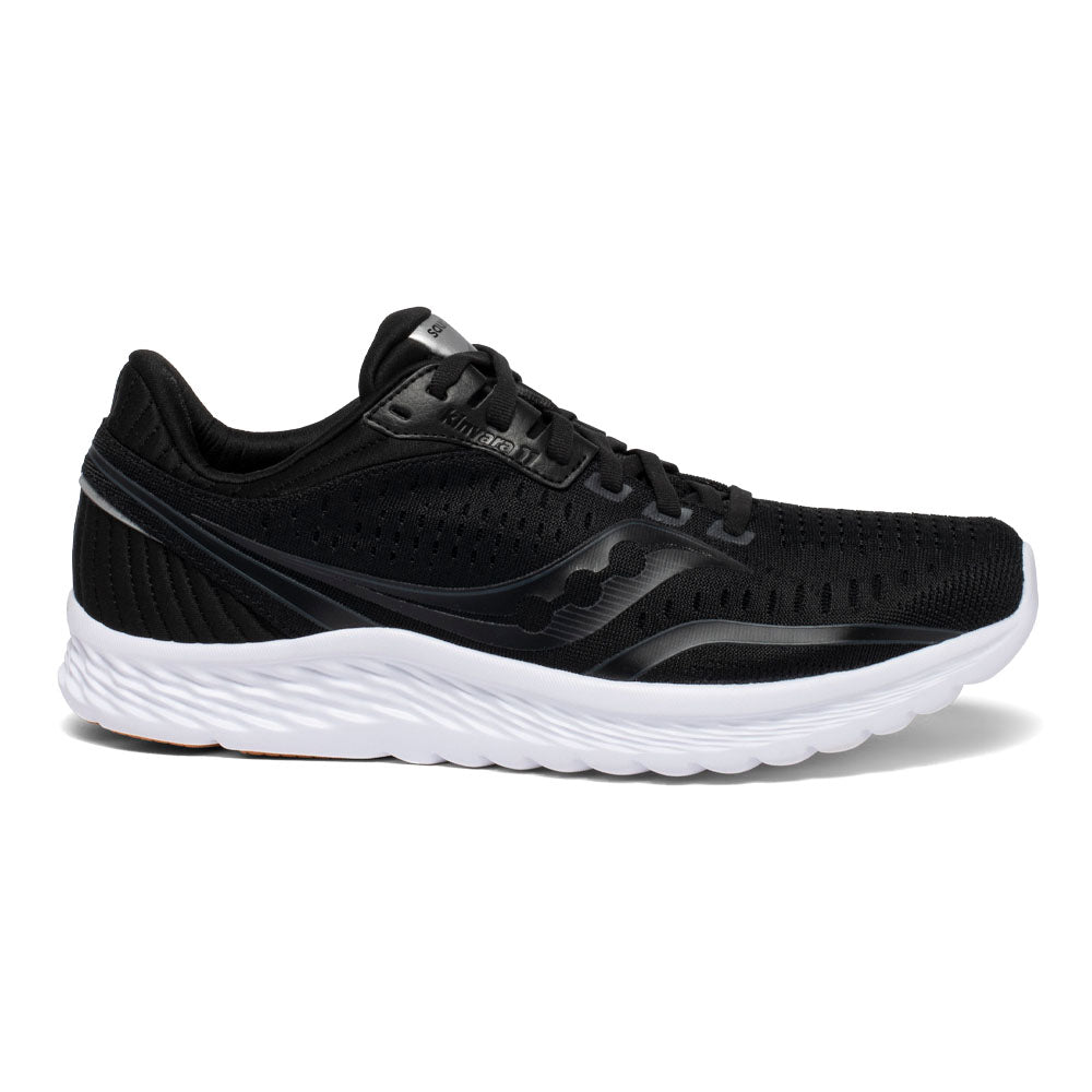 Women's Saucony Kinvara 11, Black/Gum, 5.5 B Medium