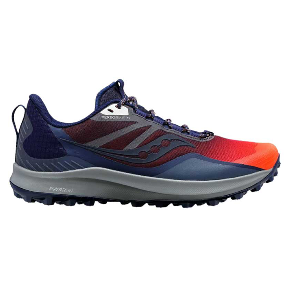 Women's Saucony Peregrine 12, Night/Lite, 7.5 B Medium