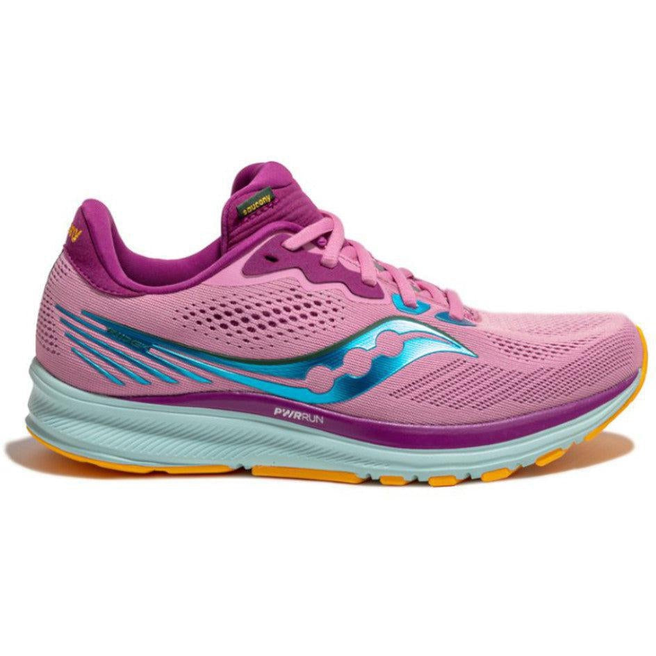 Women's Saucony Ride 14, Future Pink, 7.5 B Medium