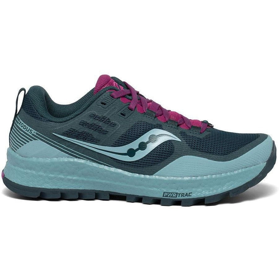 Women's Saucony Xodus 10, Marine/Fuchsia, 7.5 B Medium