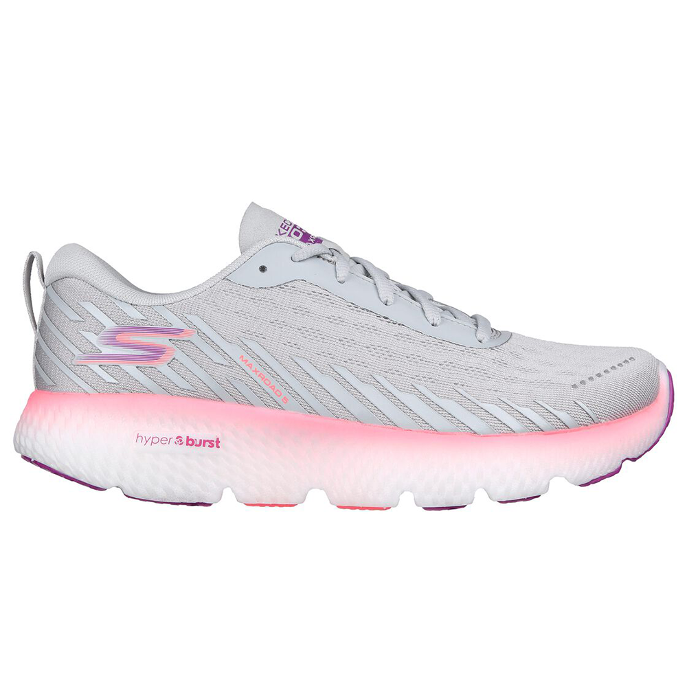 skechers women's go run maxroad 5 running shoes blue