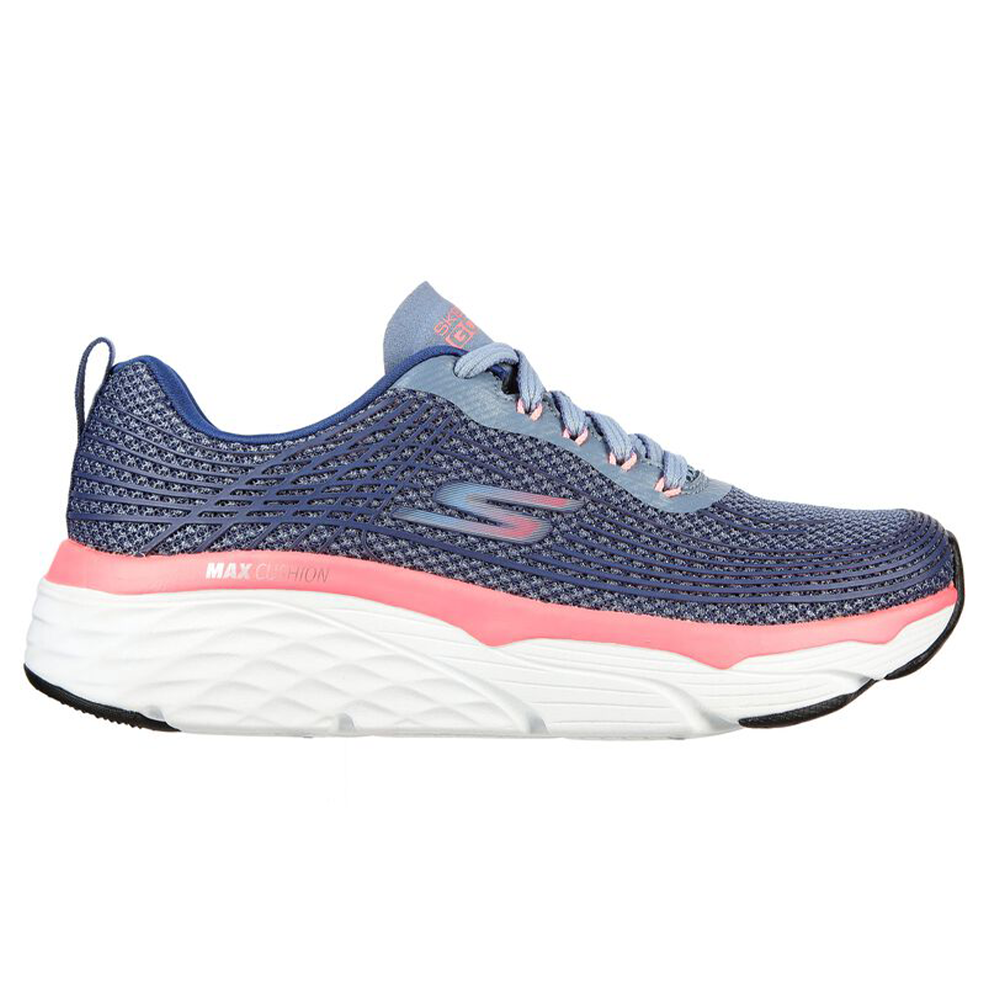 Women's Skechers Max Cushioning Elite, Purple/Pink, 8.5 B Medium
