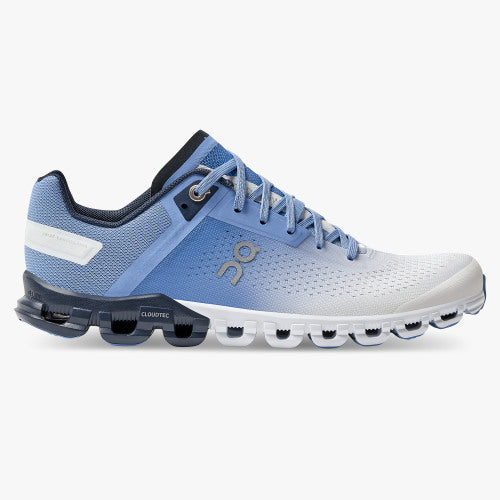 Women's On Cloudflow, Marina/White, 5.5 B Medium