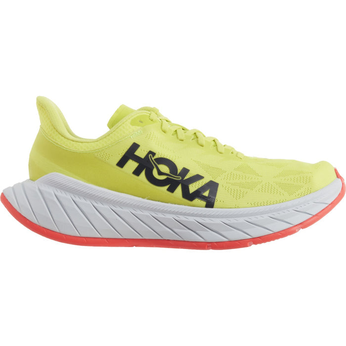 Women's Hoka Carbon X 2, Evening Primrose/Fiesta, 10 B Medium