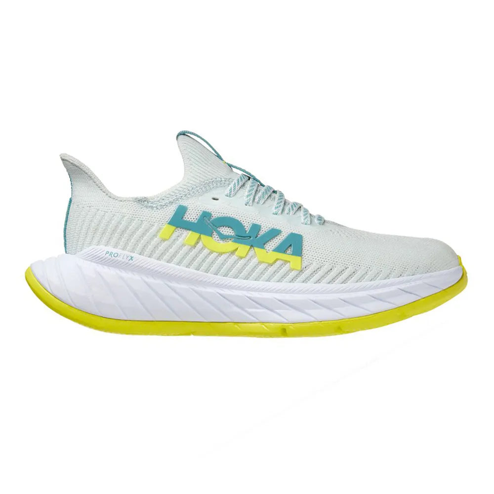 Women's Hoka Carbon X 3, Billowing Sail/Evening Primrose, 7.5 B Medium