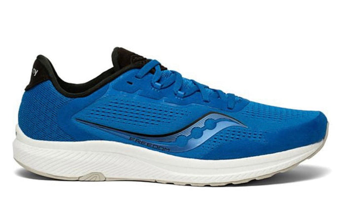 Men's Saucony Freedom 4, Royal/Stone, 9.5 D Medium