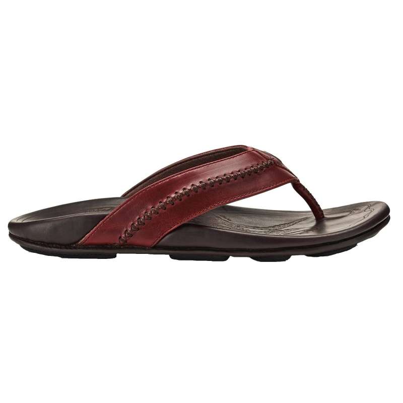 Men's Olukai Mea Ola, Terra/Dark Wood, 10 D Medium