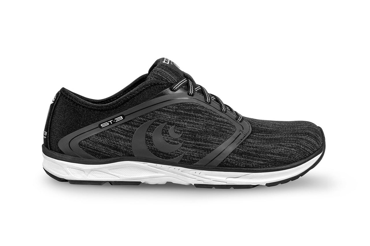 Men's Topo Athletic ST-3, Black/Grey, 13 D Medium